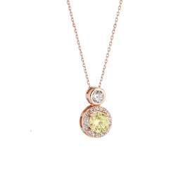 Collana punto luce lime - Glam