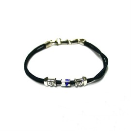 BRACCIALE IN ARGENTO C/SMALTO