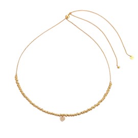 Collana rondelle e cuore -...