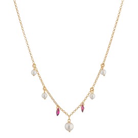 Collana charm ruby - Bonton