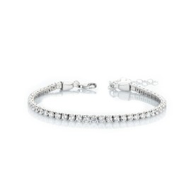 Bracciale bianco 2mm -...