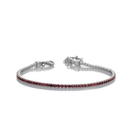 Bracciale rosso 2mm -...