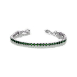 Bracciale verde 2mm -...