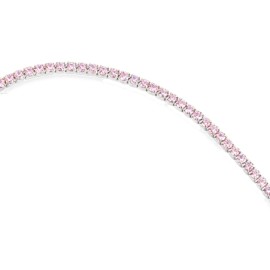 Bracciale rosa 2mm - Tennis...