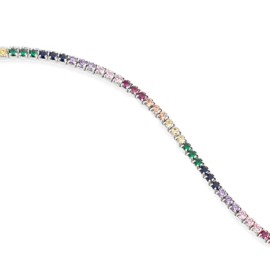 Bracciale multicolor 2mm -...