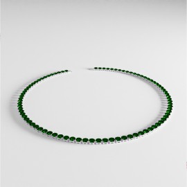 Bracciale verde 3mm -...