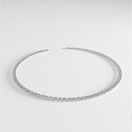 Bracciale bianco 3mm -...