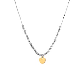 Collana boule con cuore -...