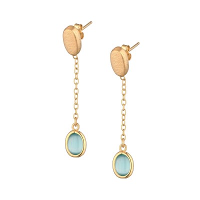 Orecchini sassolini oval -...