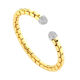 Bracciale rigido con pietre...