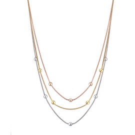 Collana multifilo sfere -...