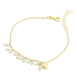 Bracciale bouquet di perle...