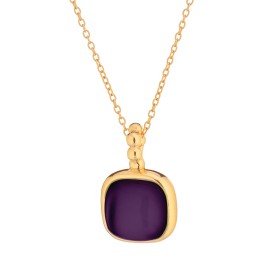 Collana bohémien square -...