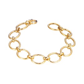 Bracciale catena torchon -...