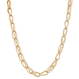 Collana doppia catena soft...