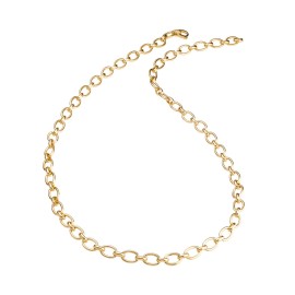 Collana maglia oval -...