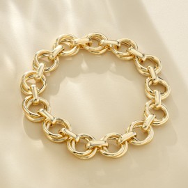 Collana doppio cerchio -...