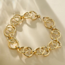 Collana onde di cerchi -...