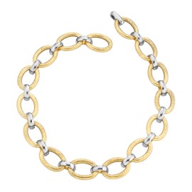 Collana zigrinata bicolor -...