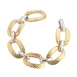 Bracciale piatte zigrinate...