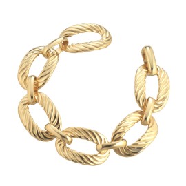 Bracciale piatte zigrinate...