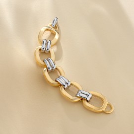 Bracciale maxy bicolor mat...