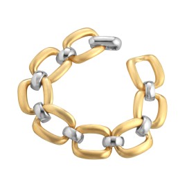 Bracciale square flat...