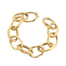 Bracciale ovali squadrati -...