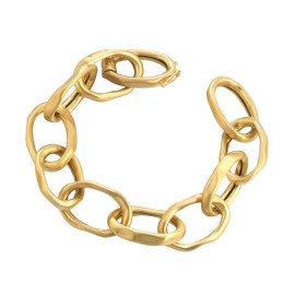 Bracciale ovali squadrati...