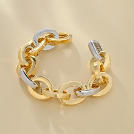 Bracciale ovali piatti...