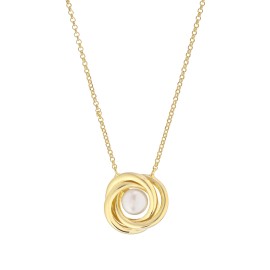 Collana cuore di perla -...