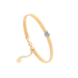 Bracciale silk cuore -...
