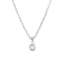 Collana punto luce tondo -...