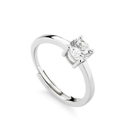 Anello solitario - Emme