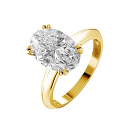 Anello punto luce ovale - Emme