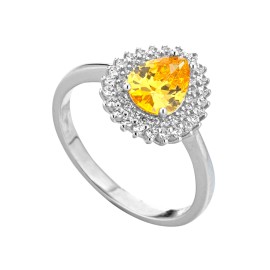 Anello goccia golden - Emme