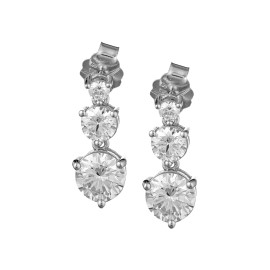 Orecchini doppio punto luce...