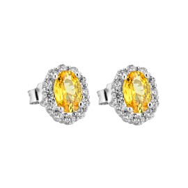 Orecchini ovale golden - Emme