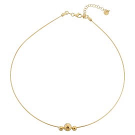 Collana girocollo pluriball...