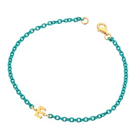 Bracciale Letters turchese...