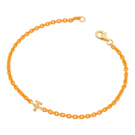 Bracciale Letters arancio -...
