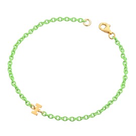 Bracciale Letters verde -...