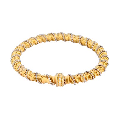 Bracciale elastic pavè - Twist