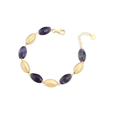 Bracciale sassi multicolor...