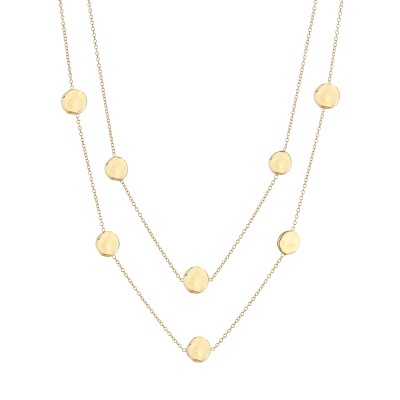 Collana pepite flat...