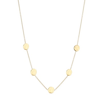 Collana pepite flat -...