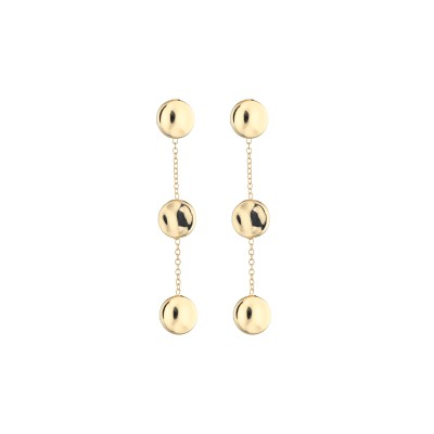 Orecchini pepite flat -...
