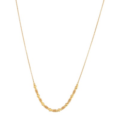 Collana sferette minimal -...