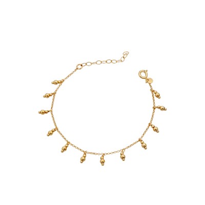 Bracciale pendenti dorati -...