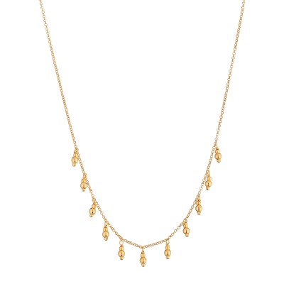Collana pendenti dorati - Emme